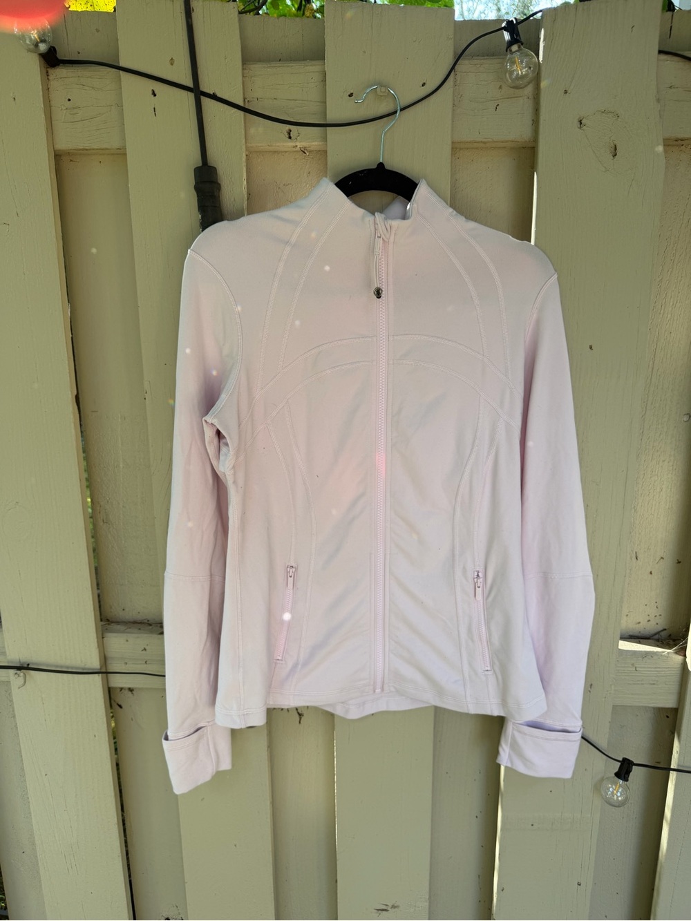 lululemon athletica Pale Pink Women's Zip Jacket